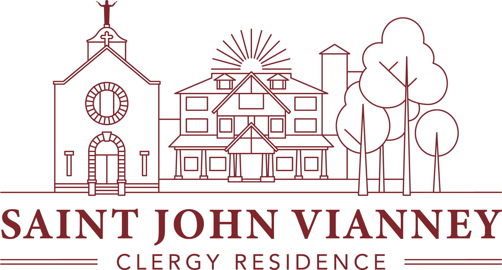 Saint John Vianney Clergy Residence Nov 19 Logo